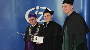 Rozdanie dyplomów, grudzień 2010