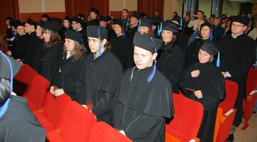 Rozdanie dyplomów - grudzień  2009