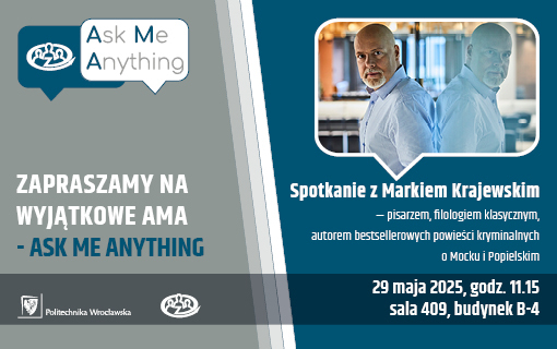 AMA - Ask Me Anything z Markiem Krajewskim