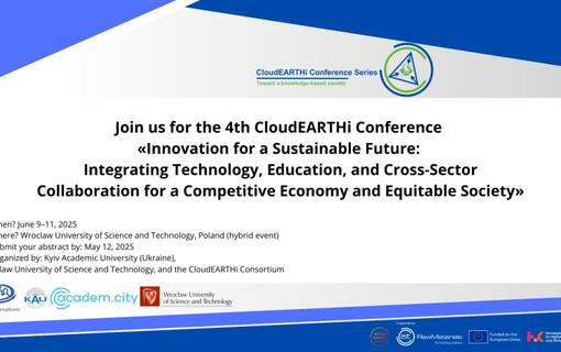 Międzynarodowa konferencja CloudEARTHI 2025